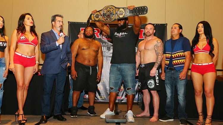 BYB   Bare Knuckles Brawl at Seminole Hard Rock - Weigh In and P